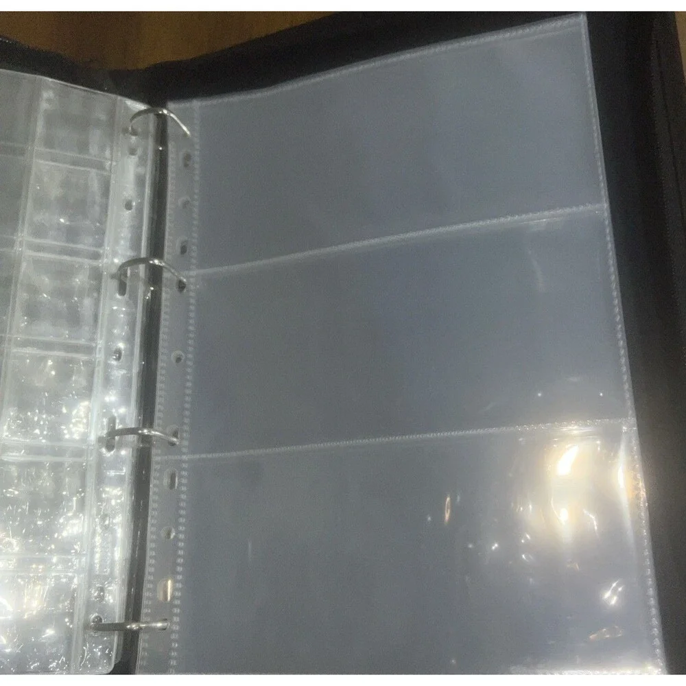 Fireproof Coin Collection Album for Collectors, 240 Pockets Coins Collecting...